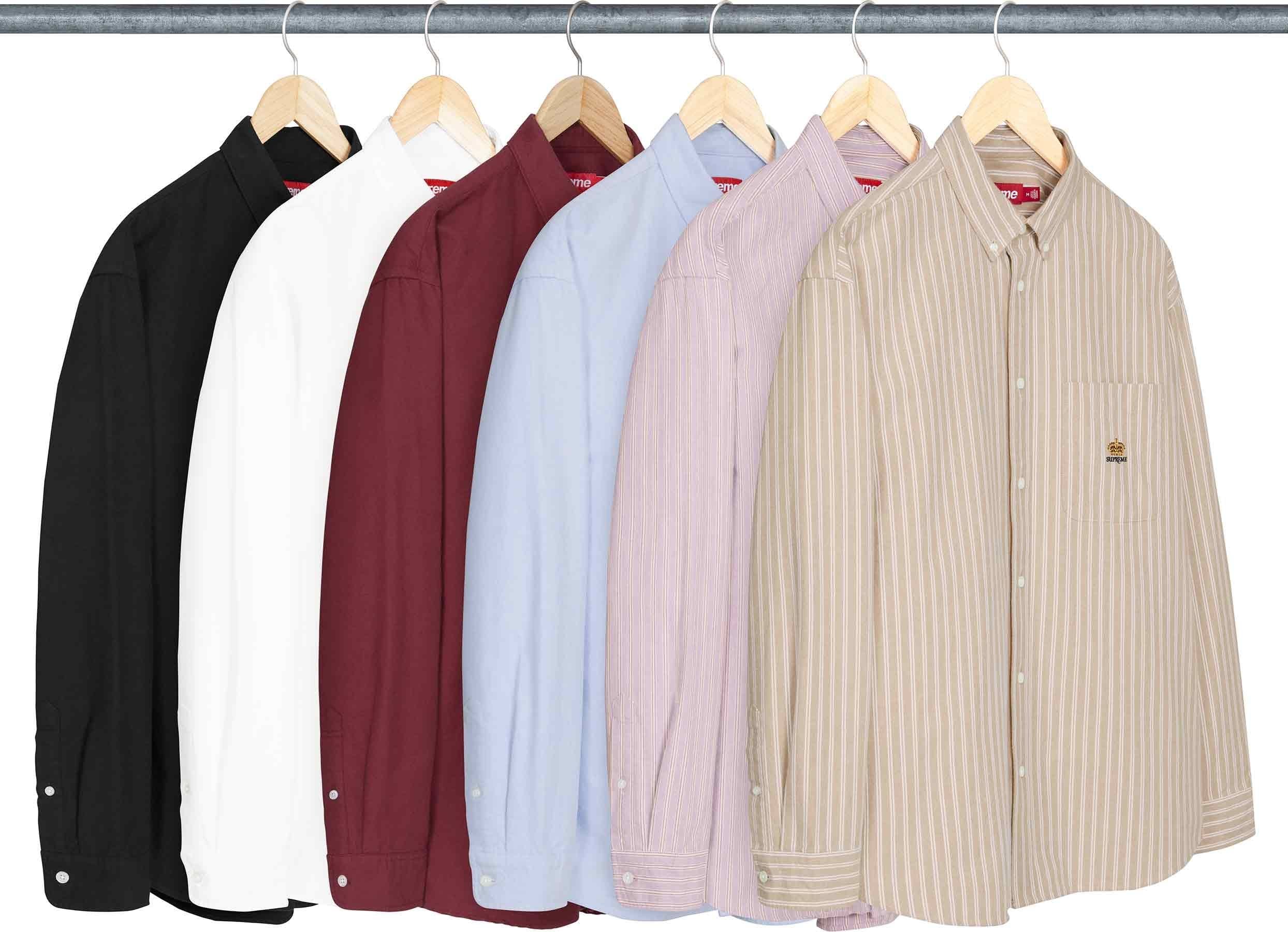 Loose Fit Flannel Oxford Shirt